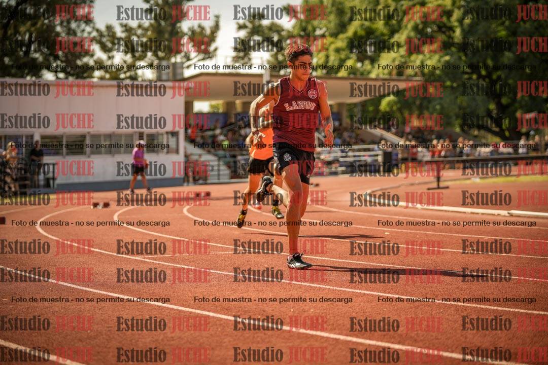 Fotos de los 400 m llanos de varones