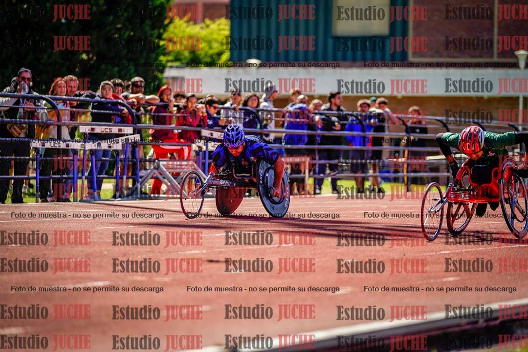 Fotos de los 100 m de varones