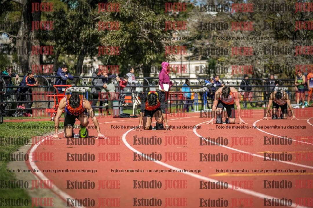 Fotos de los 200 m llanos de varones