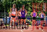 Fotos de los 100 m de varones