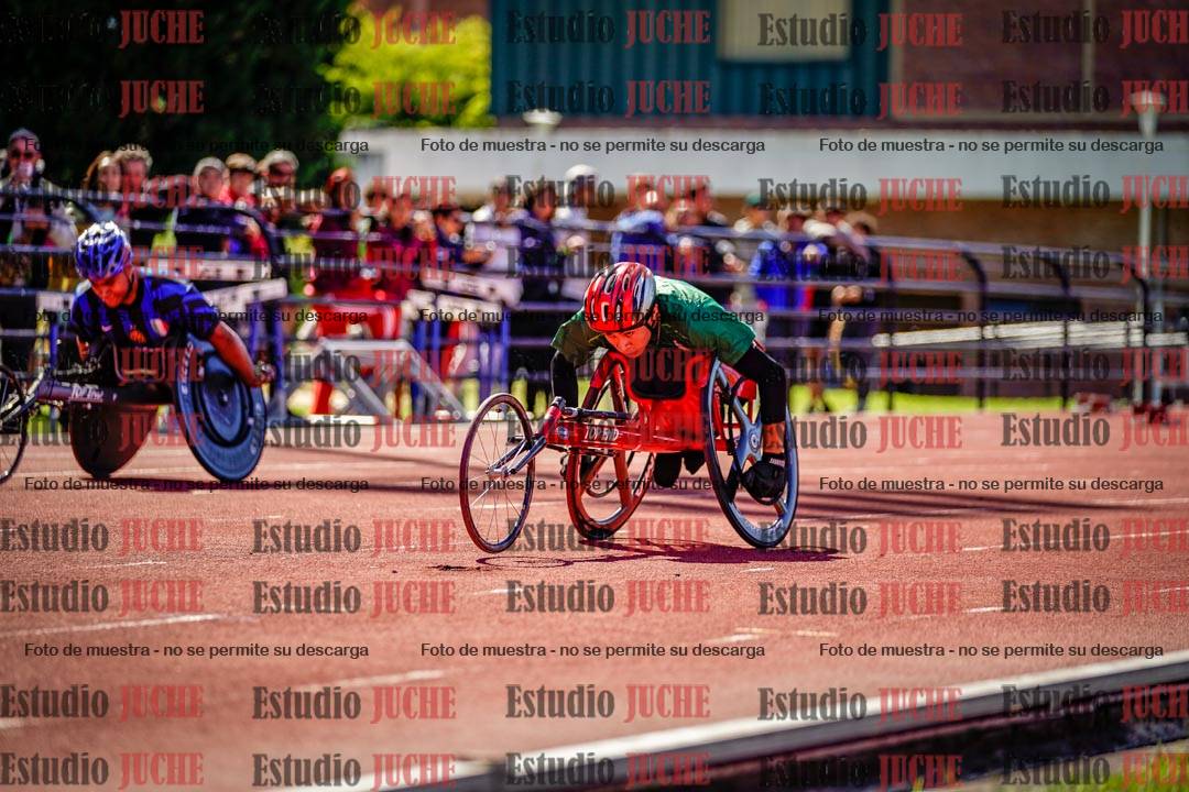 Fotos de los 100 m de varones