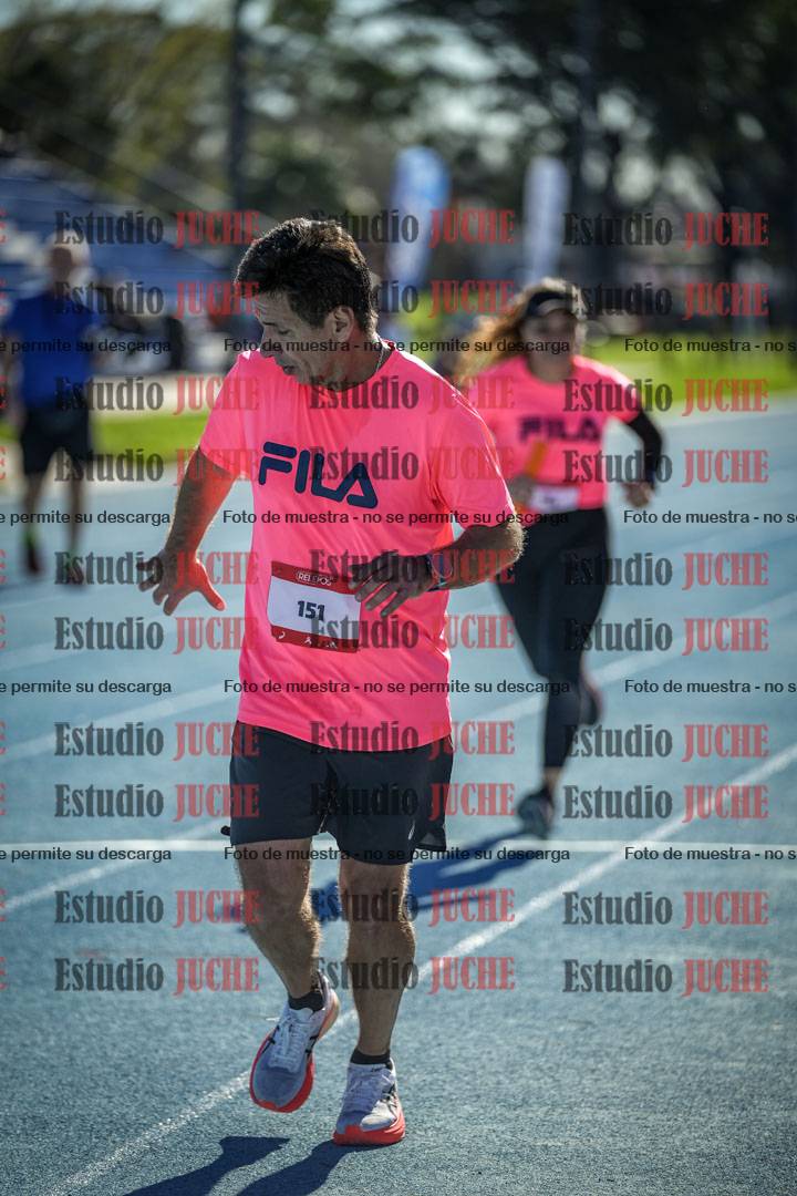 Fotos durante los relevos