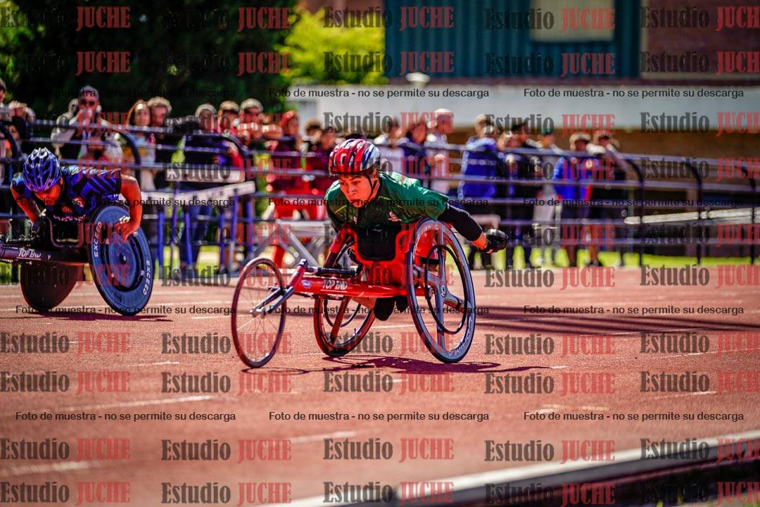 Fotos de los 100 m de varones