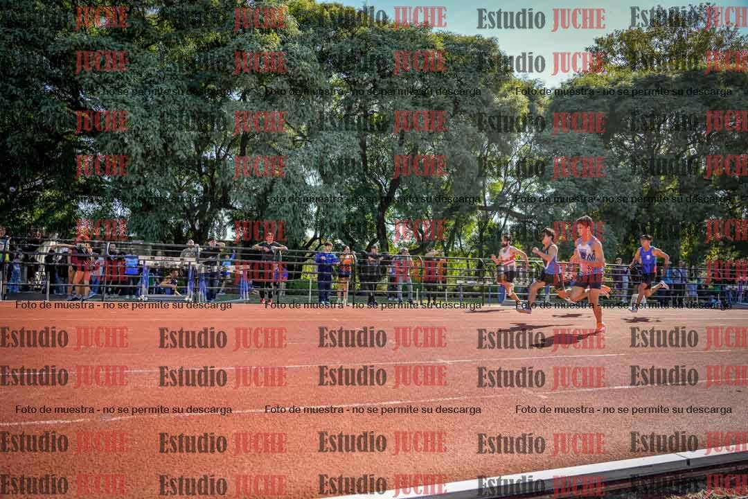 Fotos de los 100 m llanos de varones