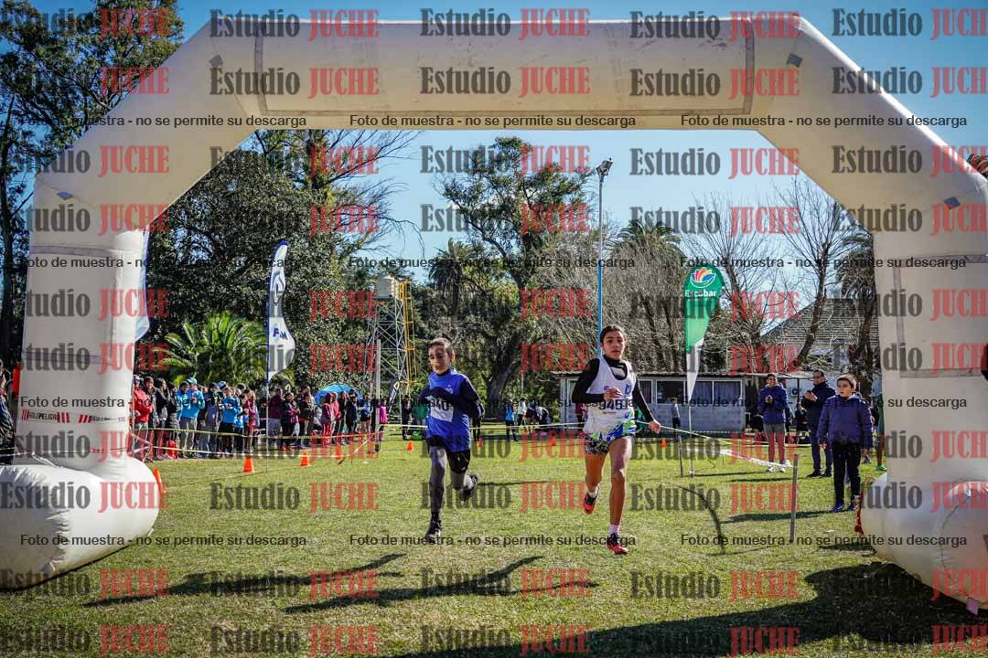 Fotos de la llegada del cross de 1500 m