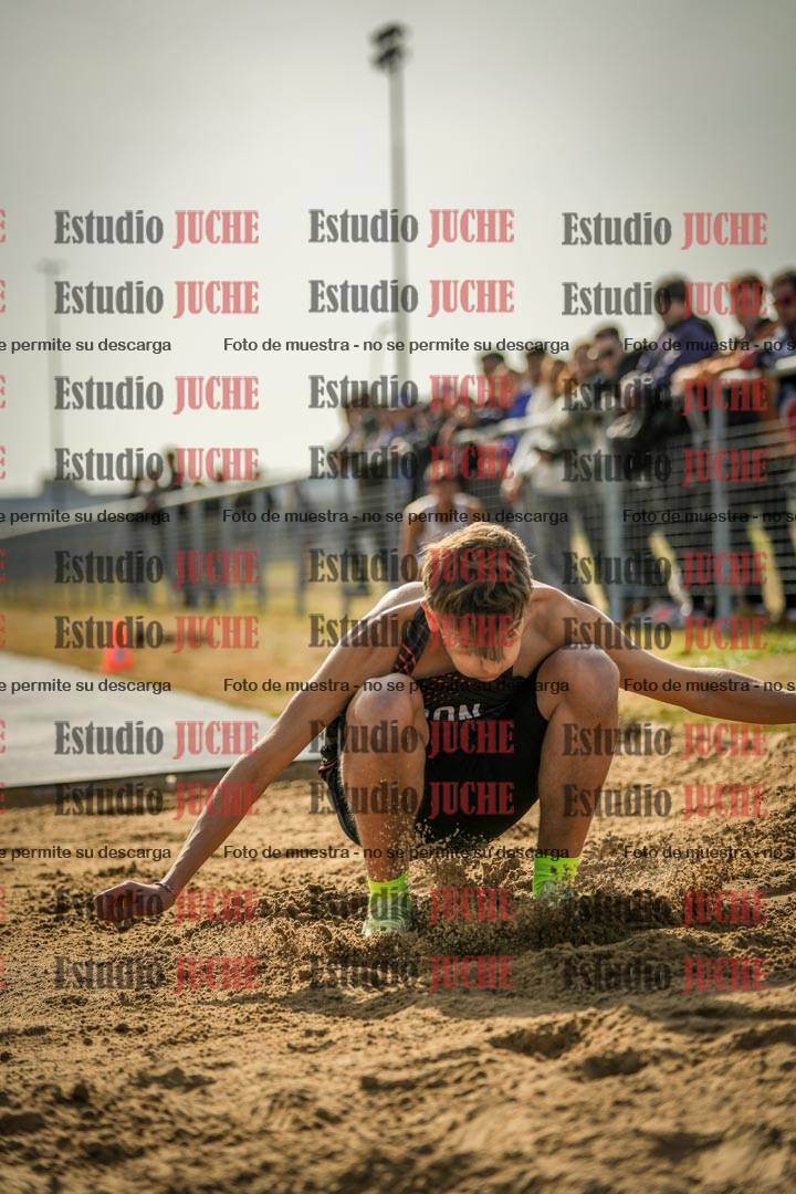 Fotos del salto triple de varones