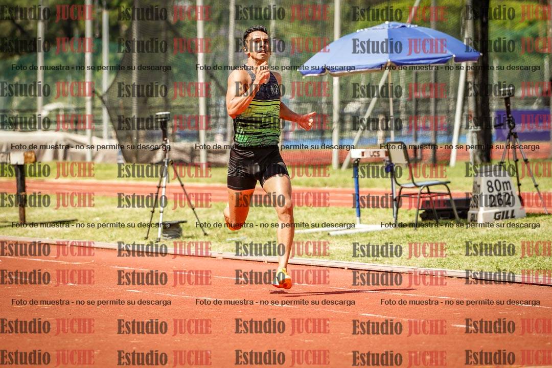 Fotos de los 400 m llanos de varones