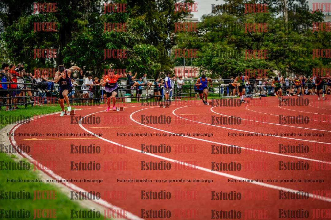 Fotos de los 200 m de varones