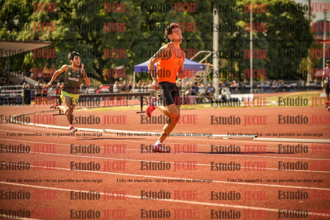Fotos de los 400 m llanos de varones