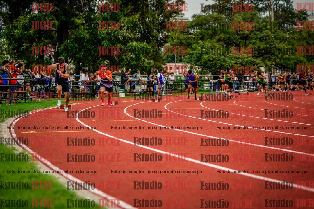 Fotos de los 200 m de varones