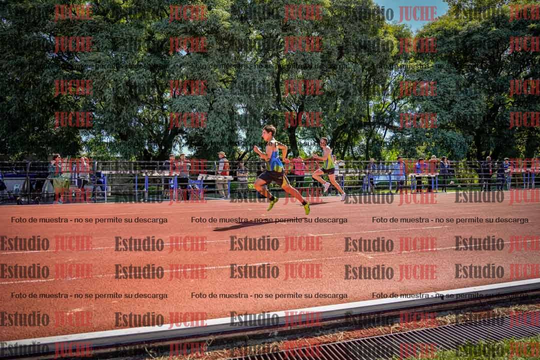 Fotos de los 100 m de varones