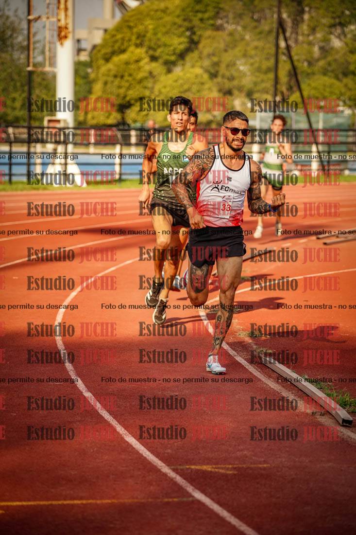 Fotos de los 1500 m llanos de varones