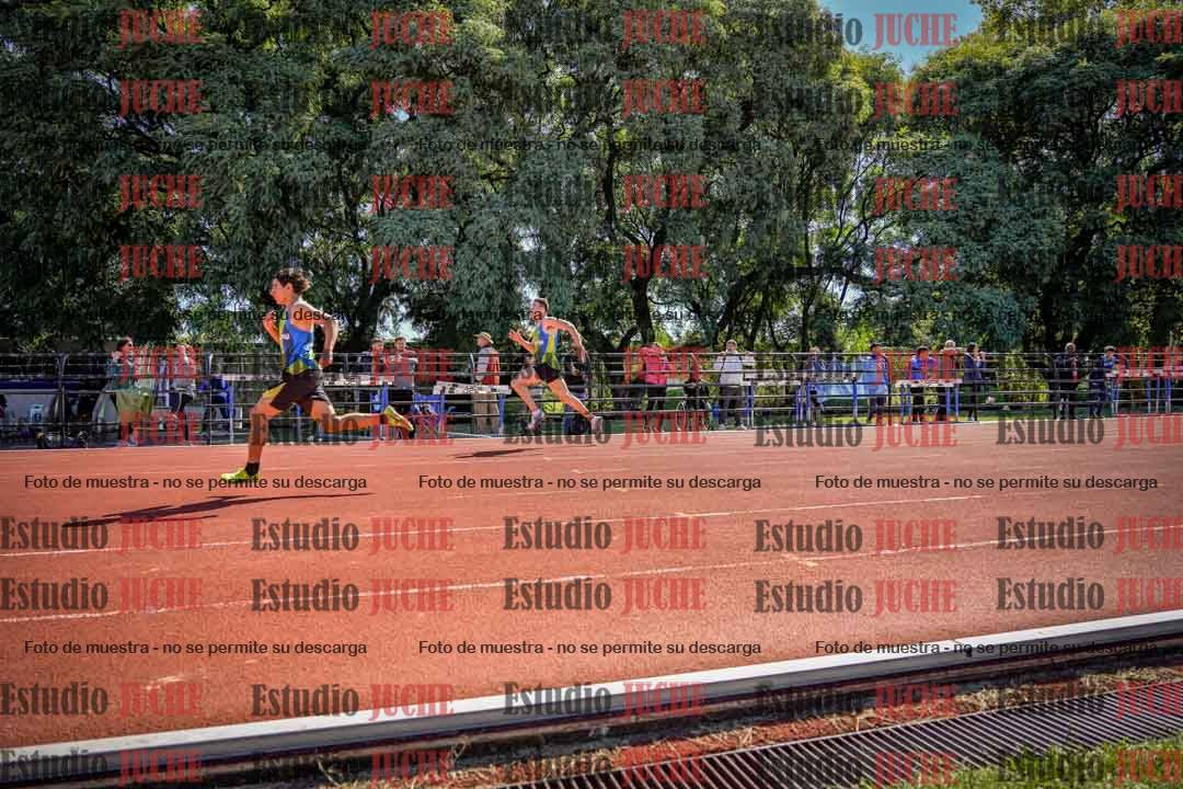 Fotos de los 100 m de varones