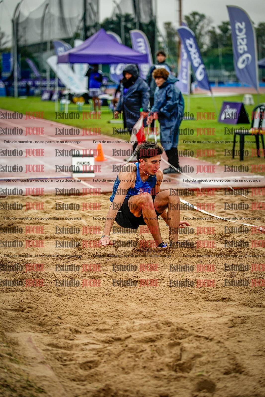 Fotos del salto en largo de varones - decatlón 2