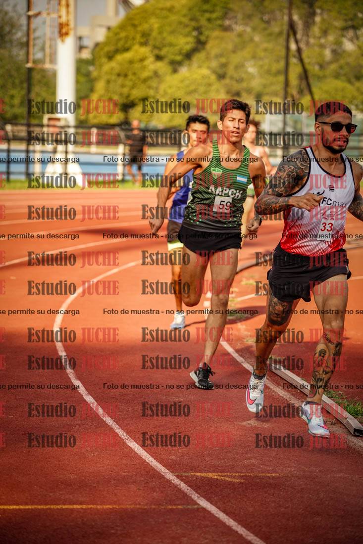 Fotos de los 1500 m llanos de varones