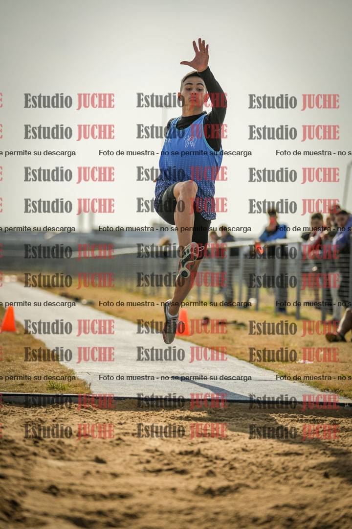 Fotos del salto triple de varones