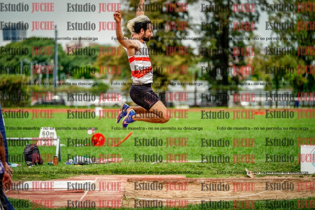 Fotos del salto en largo de varones - decatlón 2