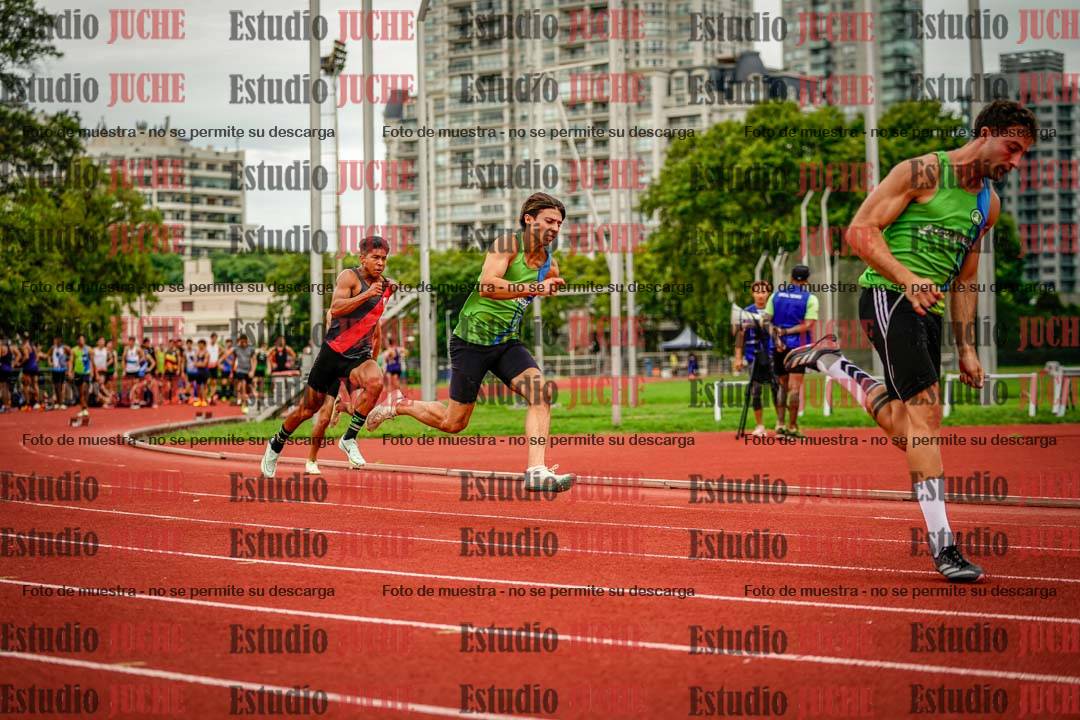 Fotos de los 200 m de varones