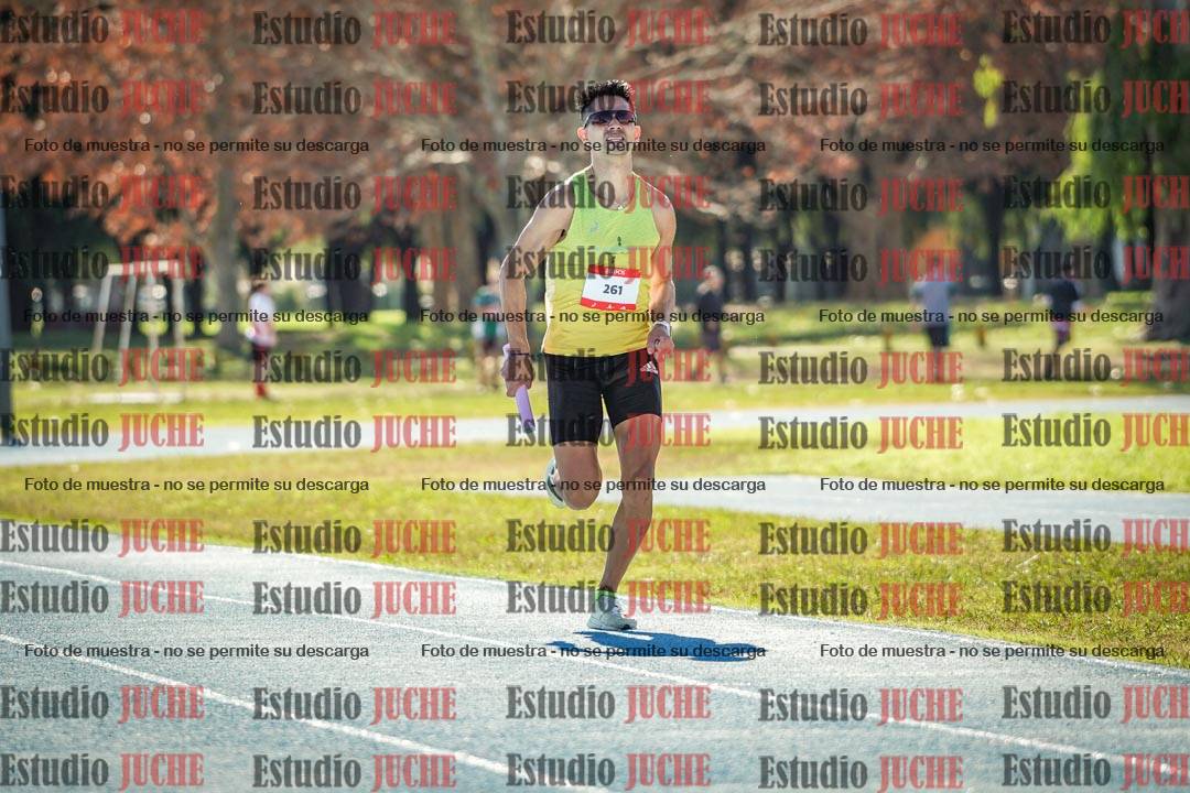 Fotos durante los relevos