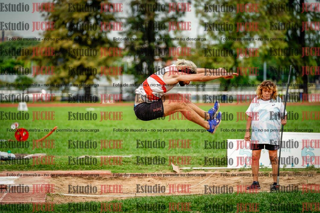 Fotos del salto en largo de varones - decatlón 2