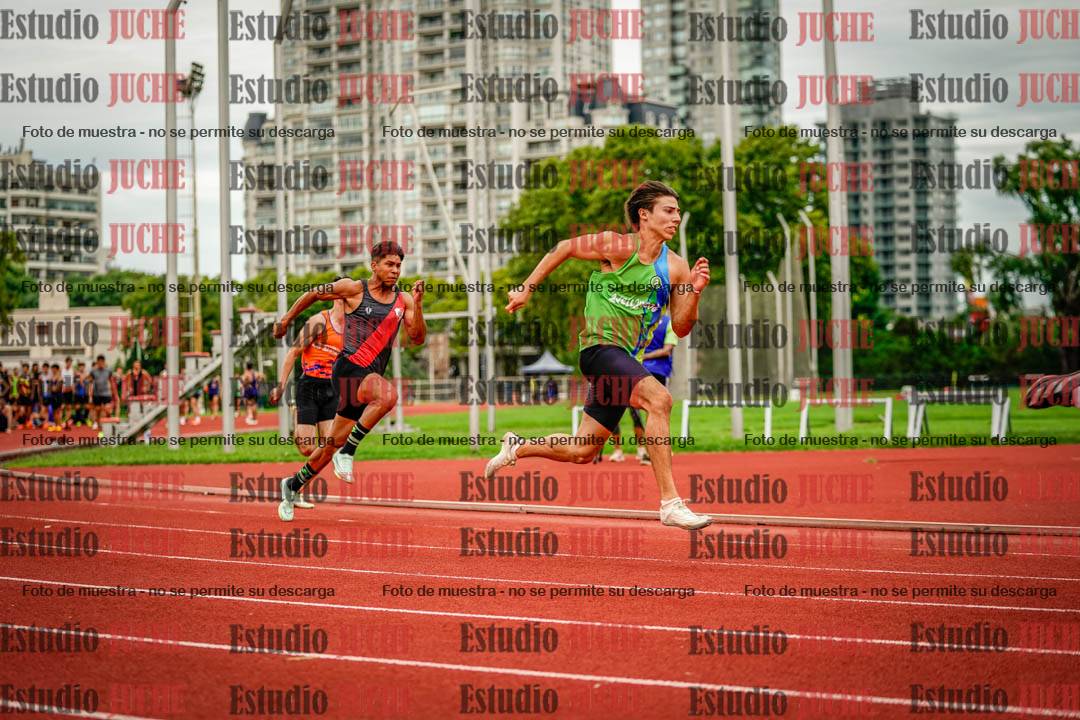 Fotos de los 200 m de varones