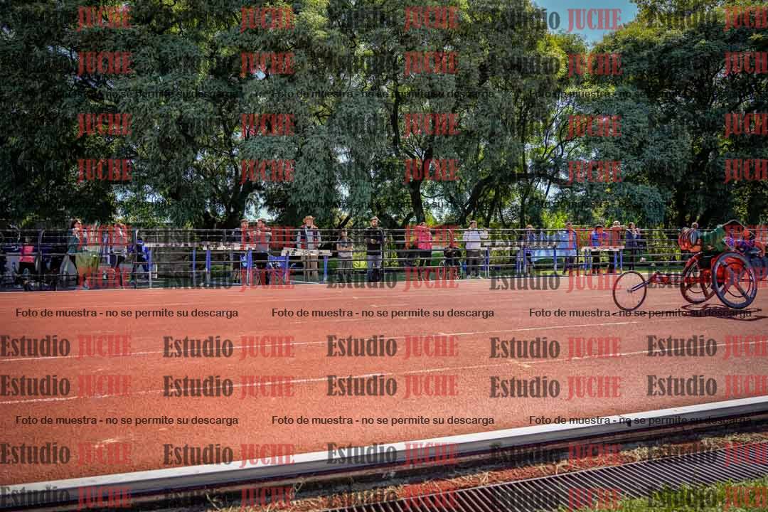 Fotos de los 100 m de varones