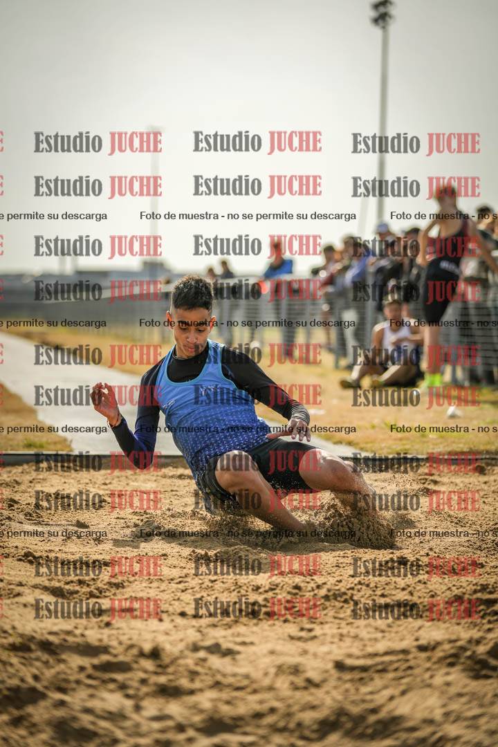 Fotos del salto triple de varones