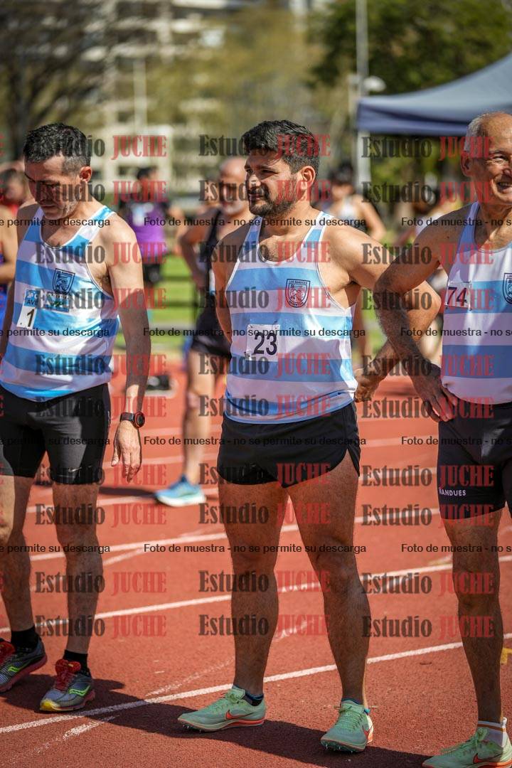 Fotos de los 1500 m llanos de varones