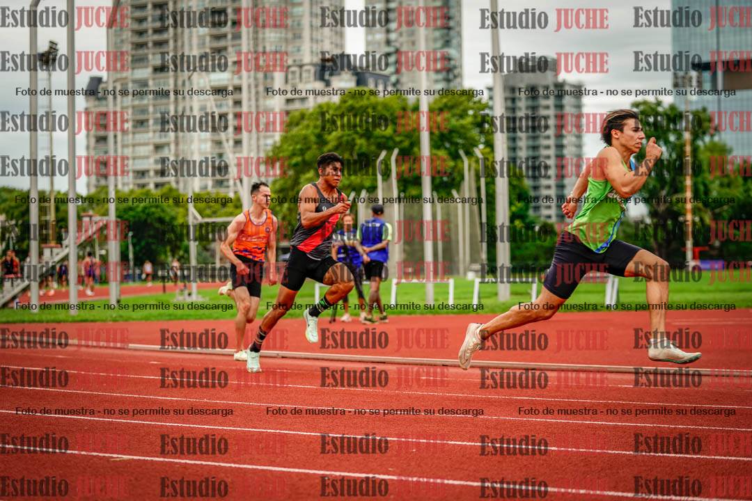 Fotos de los 200 m de varones