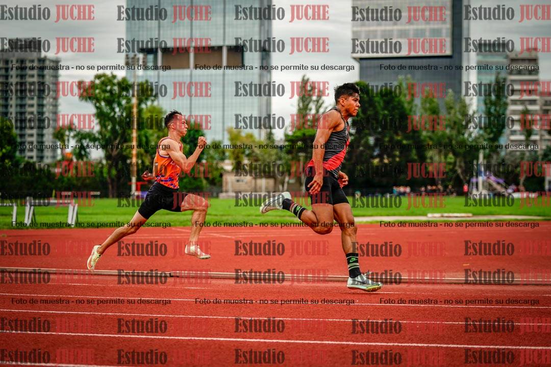 Fotos de los 200 m de varones