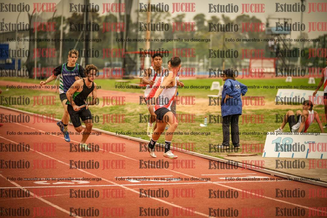 Fotos de las Postas 4x400 m de varones