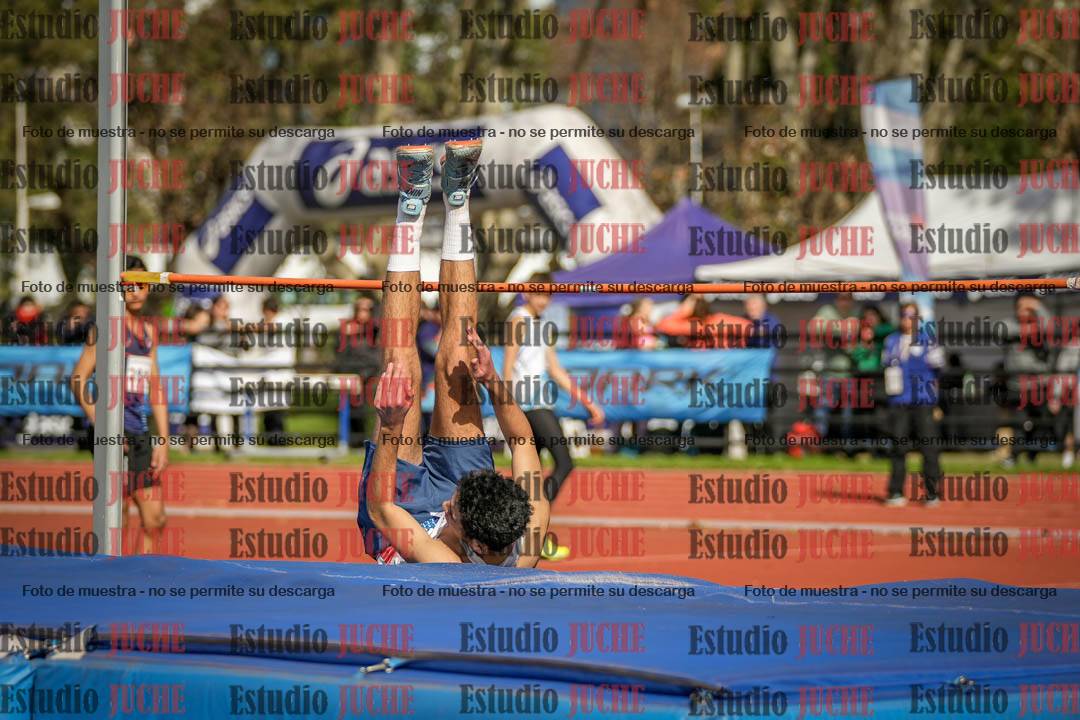 Fotos del salto en alto de varones