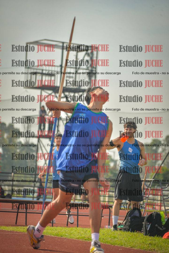 Fotos del lanzamiento de jabalina de varones