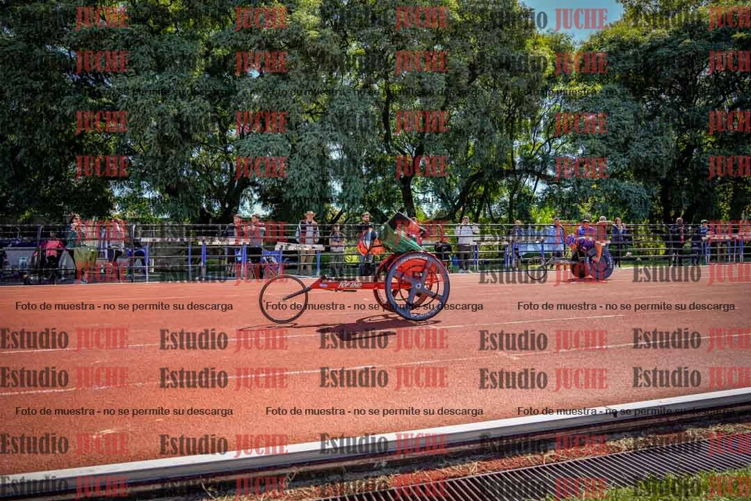Fotos de los 100 m de varones