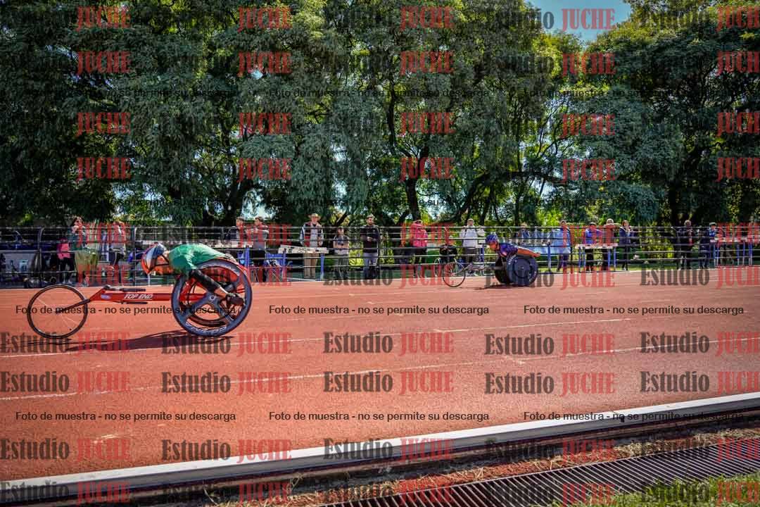 Fotos de los 100 m de varones