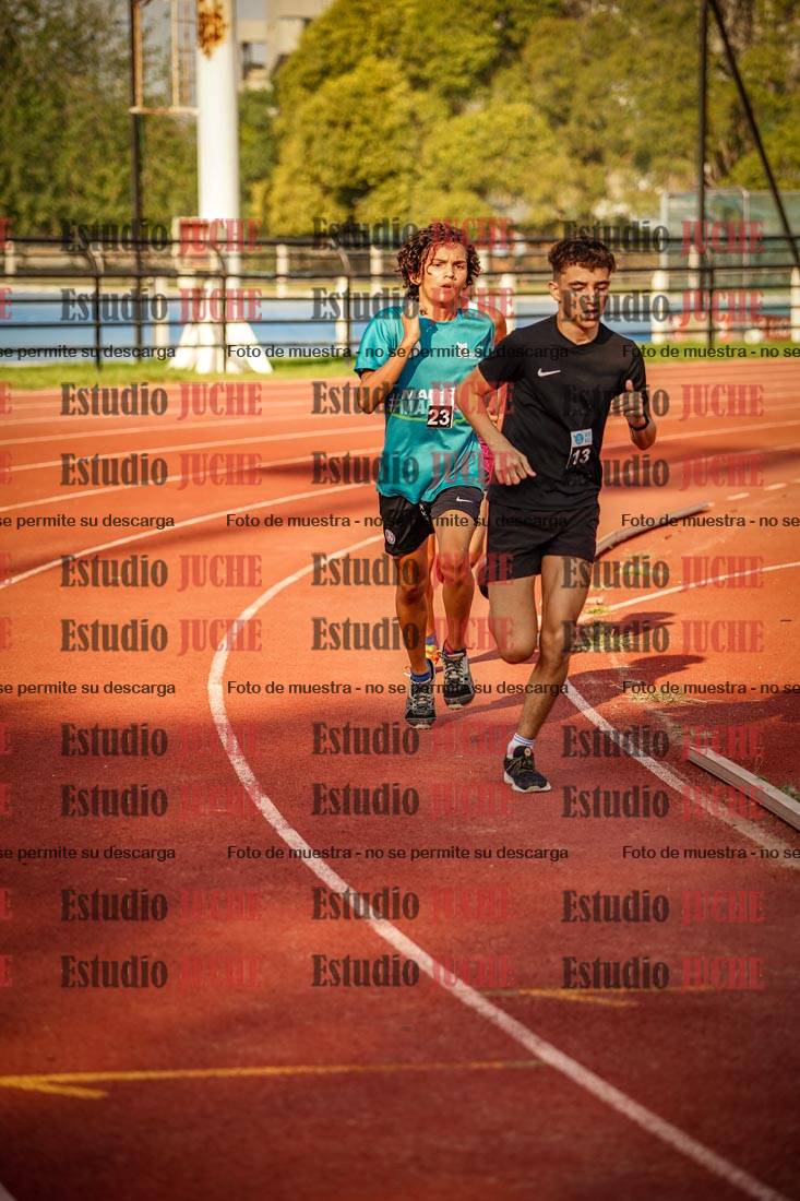 Fotos de los 1500 m llanos de varones