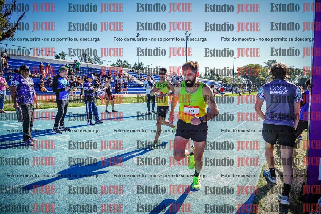 Fotos durante los relevos