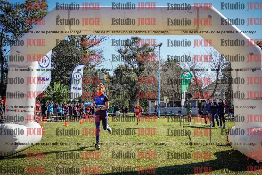 Fotos de la llegada del cross de 1500 m