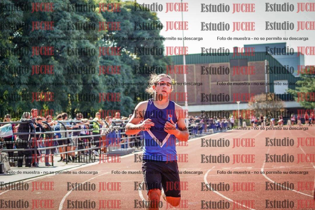 Fotos de los 100 m llanos de varones