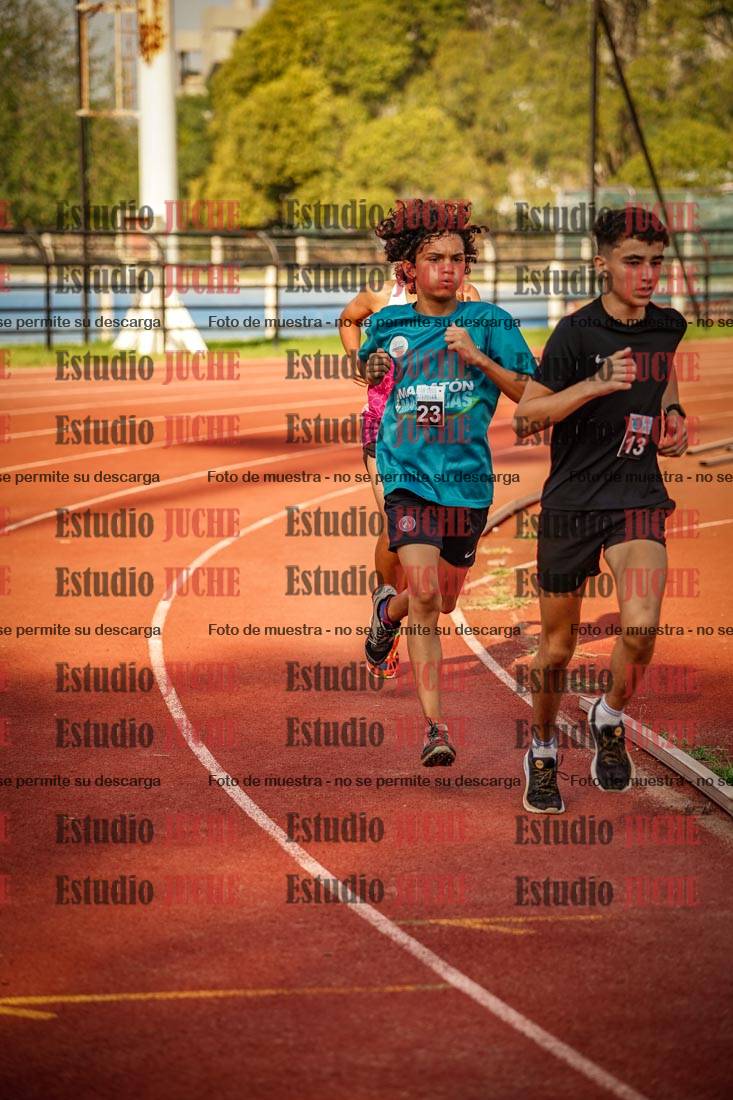 Fotos de los 1500 m llanos de varones