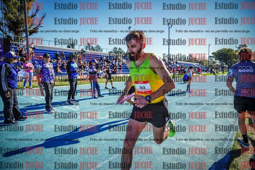 Fotos durante los relevos