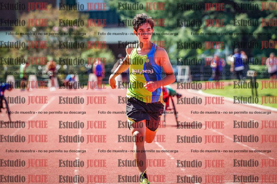 Fotos de los 100 m de varones