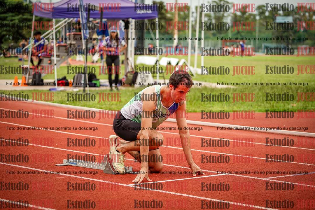 Fotos de los 400 m llanos de varones