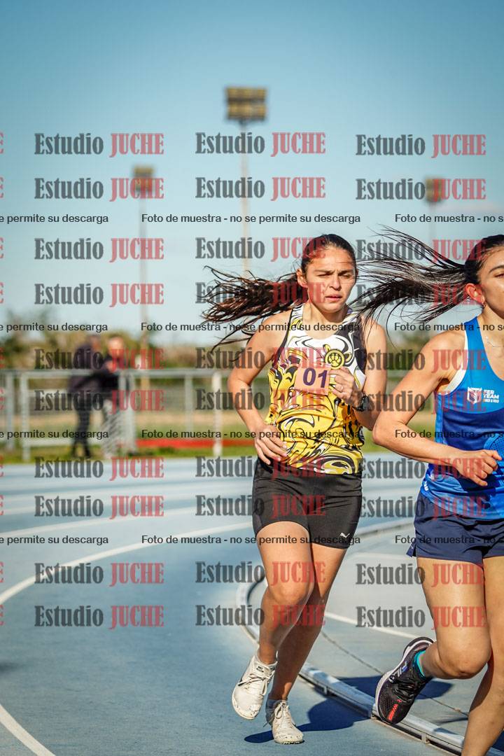 Fotos de los 1500 m de mujeres