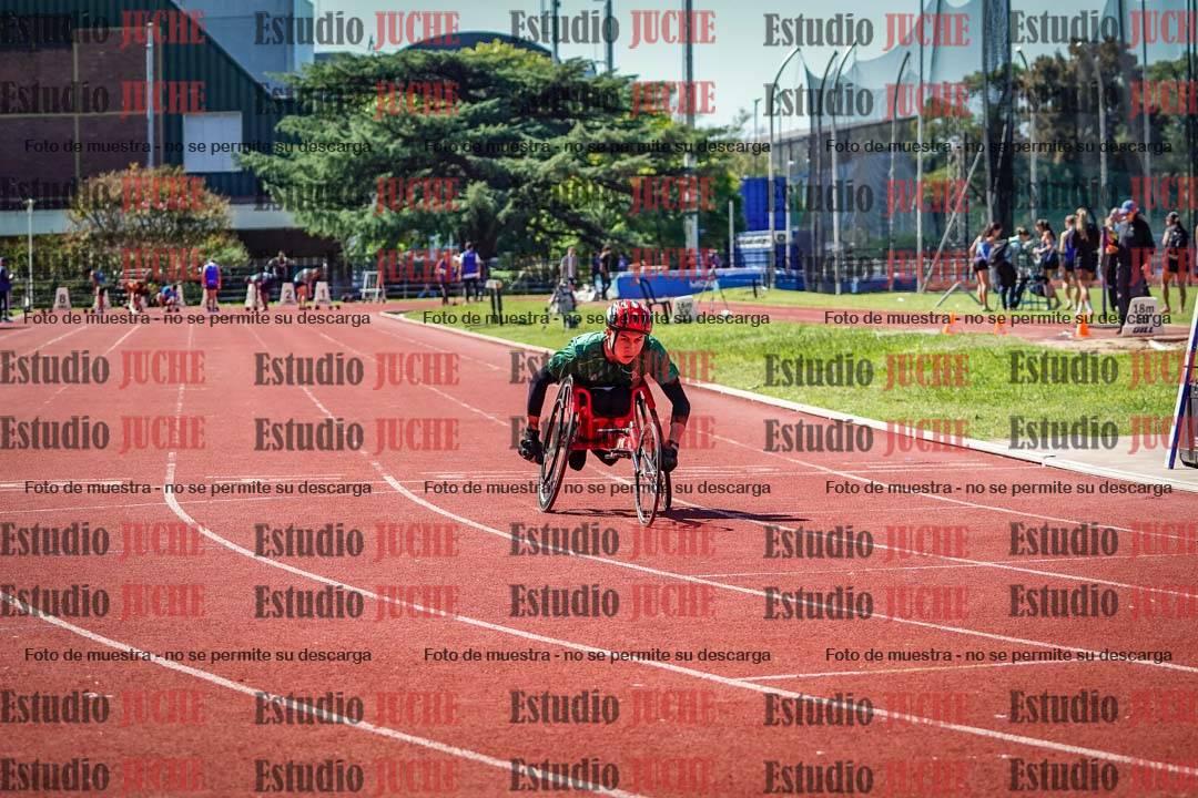 Fotos de los 100 m de varones