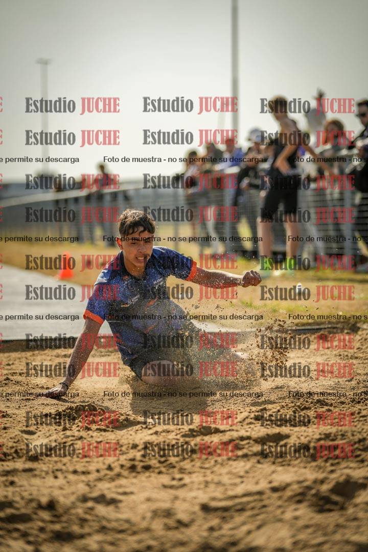 Fotos del salto triple de varones
