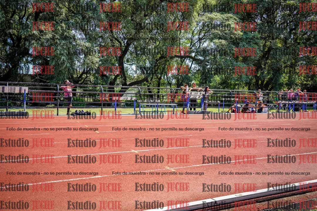 Fotos de los 100 m llanos de varones