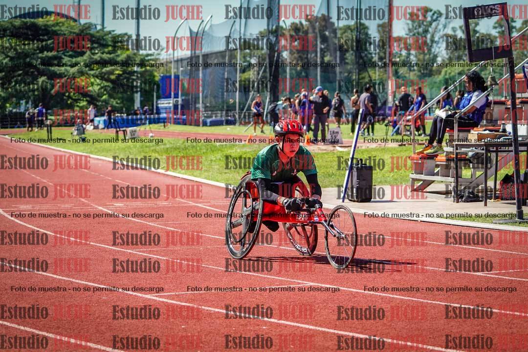 Fotos de los 100 m de varones