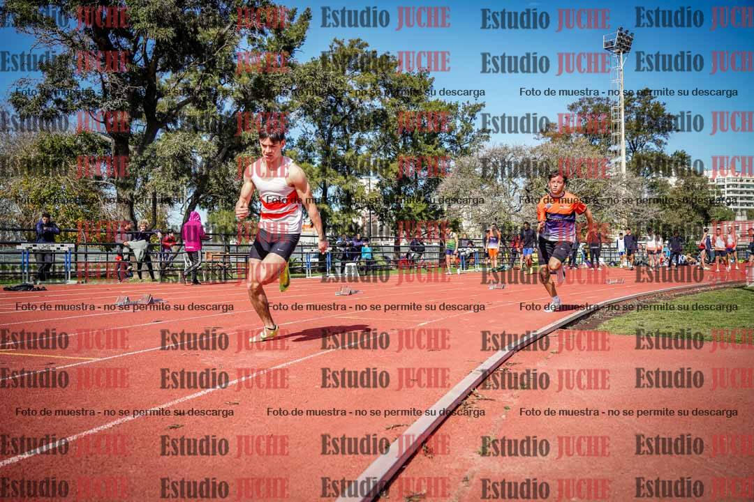 Fotos de los 200 m llanos de varones