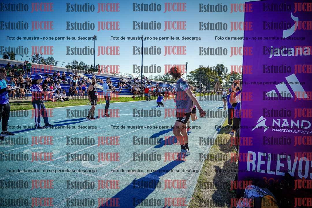 Fotos durante los relevos